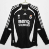 2006 07 Season Real Madrid 06/07 Away Long Sleeve Soccer Retro Jersey