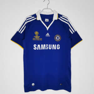 2008 09 Season Chelsea 08/09 UCL Final Home Soccer Retro Jerseys