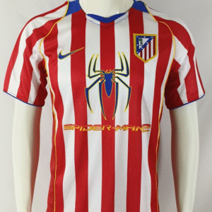 2004 05 Season Atletico Madrid 04/05 Home Soccer Retro Jerseys