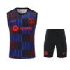 New arrival 2526 Season Barcelona Jersey 25/26 Red and Blue Short Vest Set