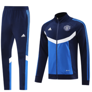 2425 Season Manchester United Jersey 24/25 03 Royal Blue Training Jacket