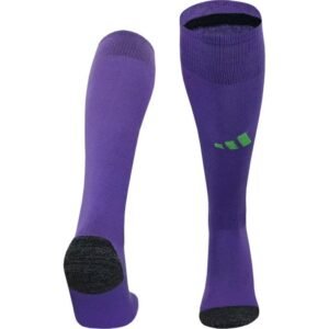 2425 Season Manchester United Purple Goalkeeper Kids Socks