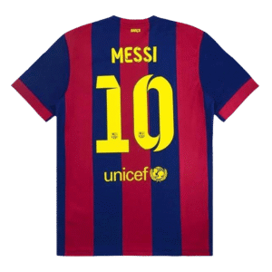 2014 15 Season Barcelona 14/15 Home Soccer Retro Jerseys MESSI #10
