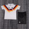 1990 Season Germany 90 Home White Soccer Retro Jerseys Kids (Jersey+Shorts)
