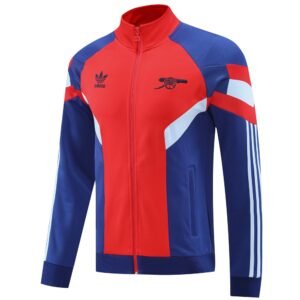 2425 Season Arsenal Jersey 24/25 06 Red and Blue Training Jacket