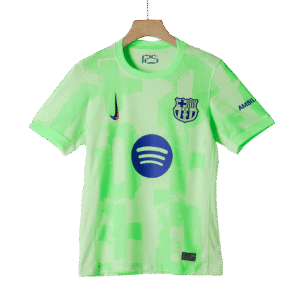 2425 Season Barcelona 24/25 Third Away Soccer Jersey Adult set - (Spotify Logo Without Text)