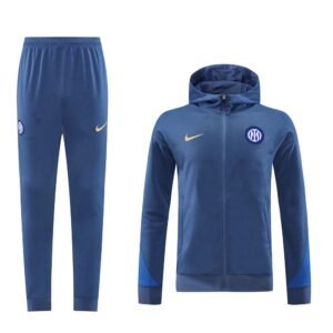 2425 Season Inter Milan Jersey 24/25 01 Light Blue Hoodie Training Jacket