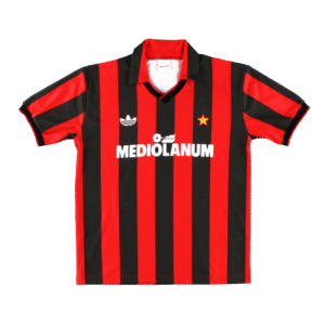 1991 92 Season AC Milan 91/92 Home Soccer Retro Jerseys