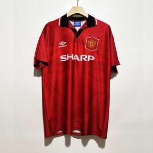 1994 96 Season Manchester United Jersey 94/96 Home Retro Jerseys