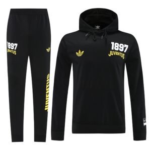 New arrival 2526 Season Juventus Jersey 25/26 Black Sweater Training Jacket