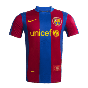 2007 08 Season Barcelona 07/08 Home Soccer Retro Jerseys