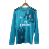 2017 18 Real Madrid 17/18 Third Away Long Sleeve Soccer Retro Jersey