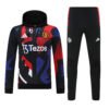 New arrival 2526 Season Manchester United Jersey 25/26 red, blue and black training Jacket