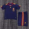 2010 Season Spain 10 Away Soccer Retro Jerseys Kids (Jersey+Shorts)
