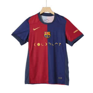 2425 Season Barcelona 24/25 Home Soccer Jersey  Fan version - COLDPLAY