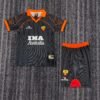 1999 00 Season Roma 99/00 Away Soccer Retro Jerseys Kids (Jersey+Shorts)