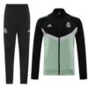 2425 Season Real Madrid Jersey 24/25 03 Black Green Training Jacket