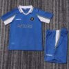 1997 99 Season Chelsea Jersey 97/99 Home Soccer Retro Jerseys kids (Jersey+Shorts)