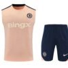 New arrival 2526 Season Chelsea Light jersey 25/26 Pink Short Vest Set