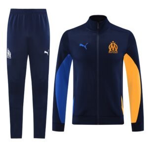 2425 Season Marseille Jersey 24/25 03 Royal Blue Training Jacket