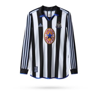 1999 00 Season Newcastle United (LS) long sleeve 99/00 Home Retro Jerseys