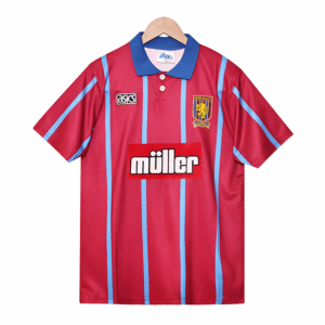 1993 95 Season Aston Villa Jersey 93/95 Home Football Retro Jerseys