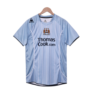 2007 08 Season Manchester City  Jersey 07/08 Home Football Retro Jerseys
