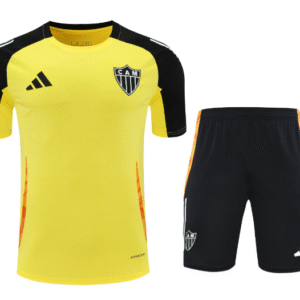 New arrival 2526 Season Atletico Mineiro jersey 25/26 yellow Short vest jersey set