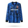 1992 93  Season Manchester united (LS) 92/93 Away long sleeve Retro Jerseys
