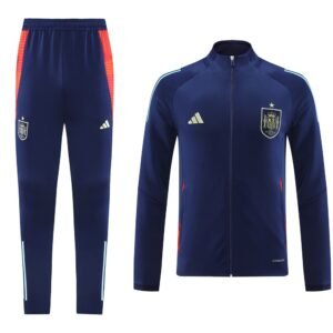 2425 Season Spain Jersey 24/25 02 Royal Blue Training Jacket