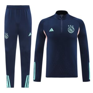 2425  AFC Ajax Jersey 24/25 01 Royal Blue Half-Drawn Training Jacket