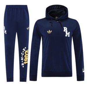 New arrival 2526 Season Real Madrid Jersey 24/25 Royal Blue Sweater Training Jacket