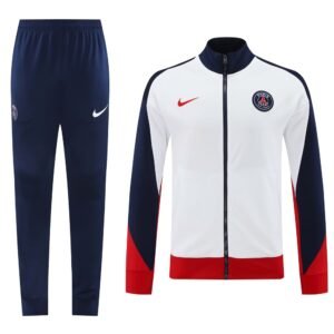 2425 Season Paris Saint-Germain Jersey 24/25 01 White Training Jacket