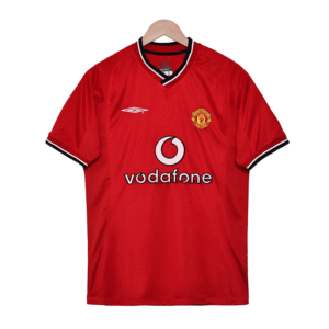 2000 01 Season Manchester United  Jersey 00/01 Home Football Retro Jerseys