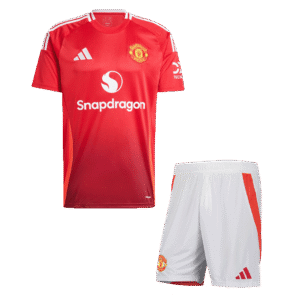 2425 Season Manchester United 24/25 Home Soccer Adult set Jersey Kit(Jersey+Shorts) 2024/25