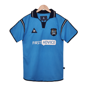 2002 03 Season Manchester City  Jersey 02/03 Home Football  Retro Jerseys