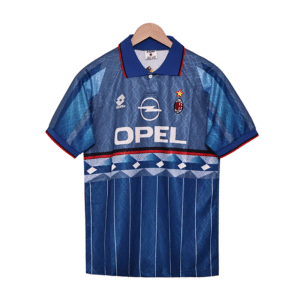 1995 96 Season AC Milan  jersey 95/96 Away Football Retro Jerseys