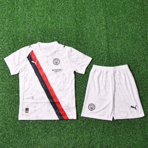 2526 Season Manchester City 25/26 Away Football Jersey for Kids (Jersey + Shorts)