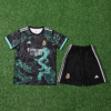 2526 Season Real Madrid 25/26 Kids Special Edition Green Dragon Football Jersey (Jersey + Shorts)