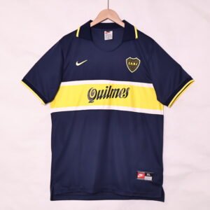 1996 97 Season Boca Juniors 96/97 Home Retro jersey#Maradona 10