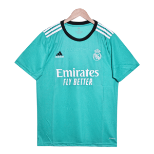 2021 22 Season Real Madrid Green Football Retro Jerseys