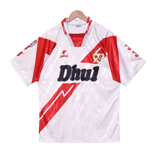 1994 95 Rayo Vallecano home football Retro Jerseys