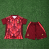  2526 Germany 25/26 Kids away football jersey (Jersey+Shorts)