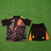 2425 Season Argentina Black Goalkeeper Kit 24/25 Kids Jersey (Jersey + shorts)