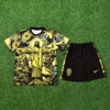 2526 Season Brazil 25/26 kit Golden Commemorative Edition Kids Jersey (Jersey + shorts)