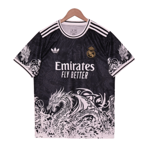 2526 Season Real Madrid jersey 25 26 Fan version special edition white and black jersey