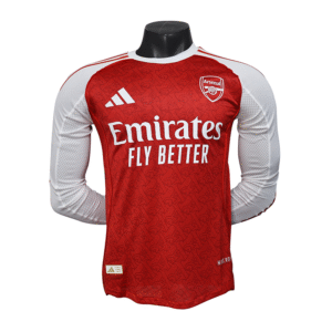 2526 Season Arsenal 25/26 kit Home Player version Long Sleeve (LS) Jersey