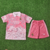 2526 Season Real Madrid 25/26 kit Dragon Pink Special Edition Kids Jersey (Jersey + shorts)