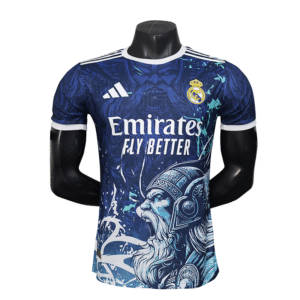 2526 Season Real Madrid jersey 25 26  Player version blue special edition jersey