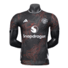 2526 Season Manchester united jersey 25/26 Player version Black and Red jersey